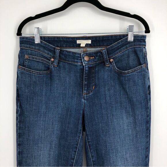 Eileen Fisher Straight‎ Leg Jeans Medium Wash 6P - Picture 3 of 8